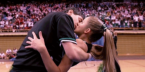 Still from "Dodge Ball" inside Pauley Pavillion