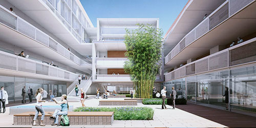 Artist's Rendering of Geffen Hall