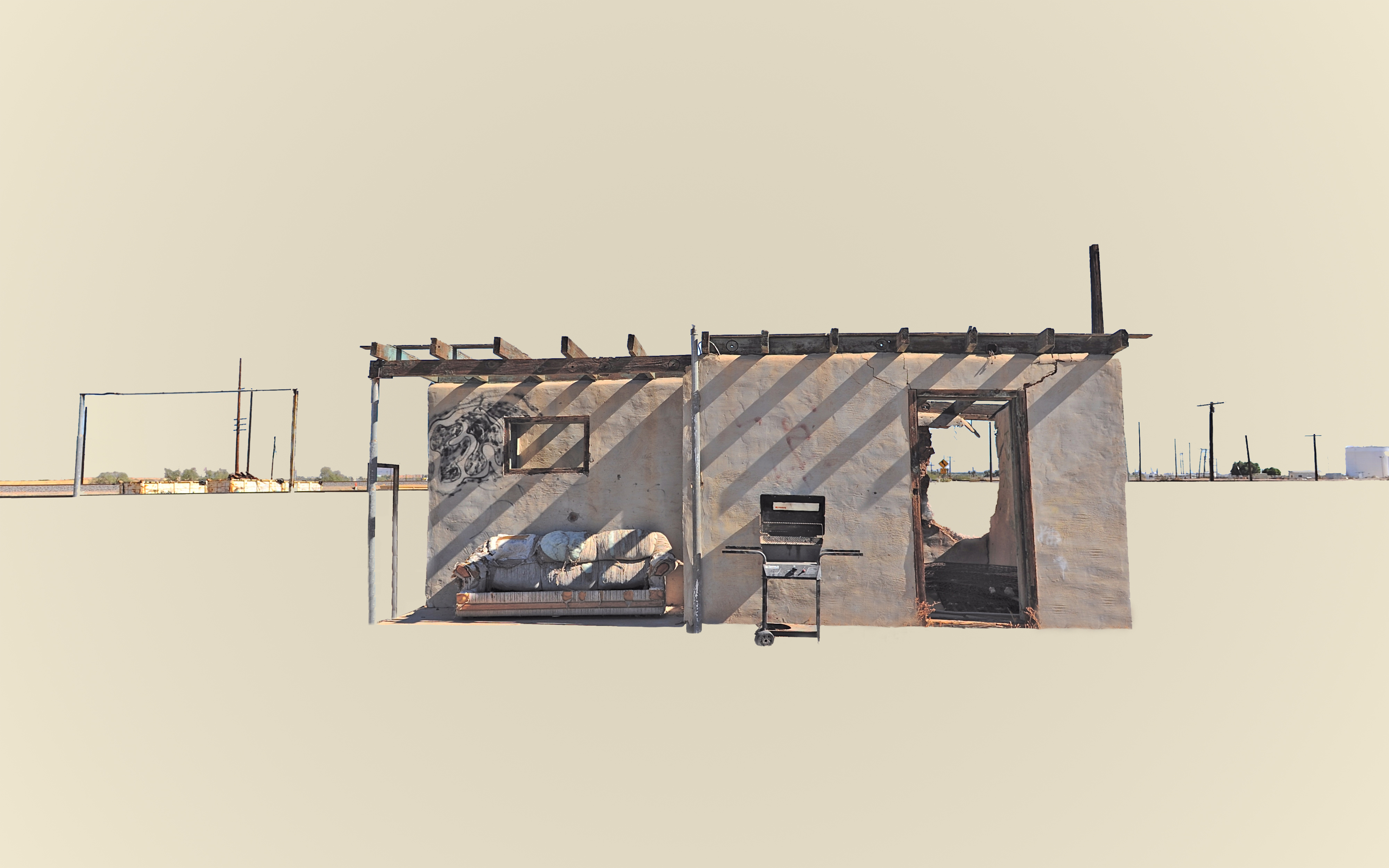 3rd Place "Untitled (Desert Fabrication)" by Caroline Carr