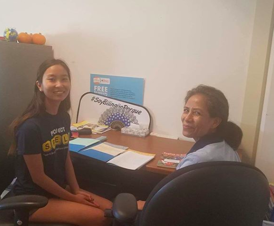 Terri Shi Tutor And Vilma Cristales Learner